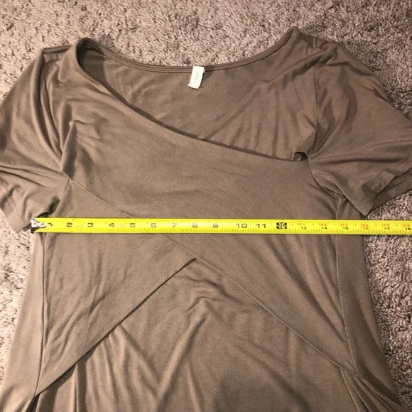 Wishlist Blouse Womens Size Large Brown Dress Work Professional Top - Picture 8 of 13